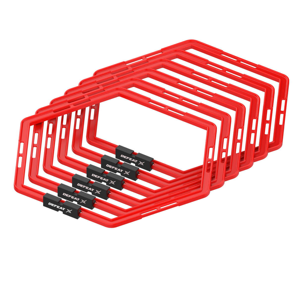 DEFEAT X Hex Rings