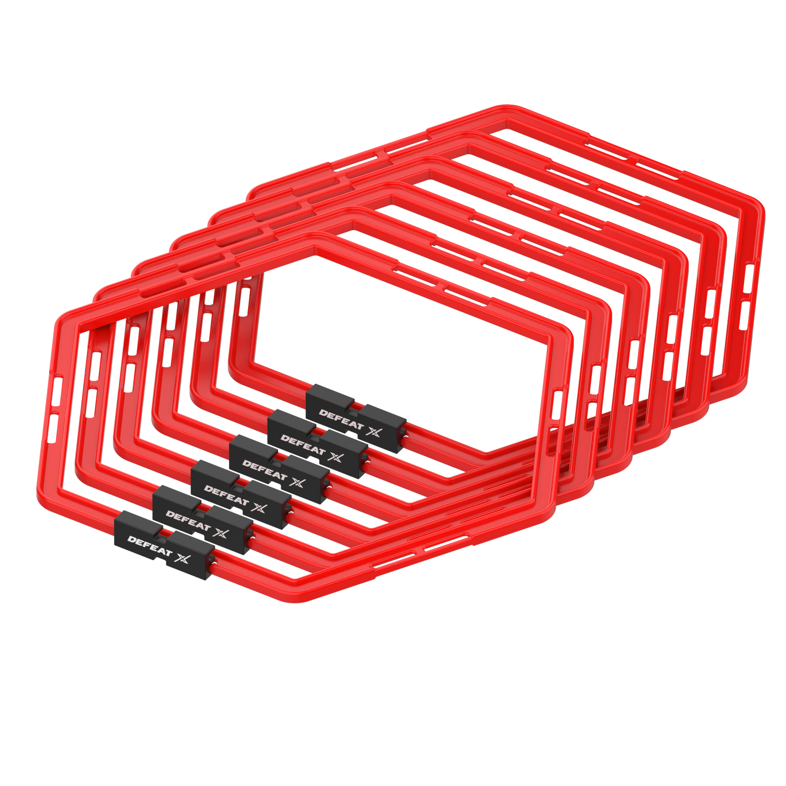 DEFEAT X Hex Rings