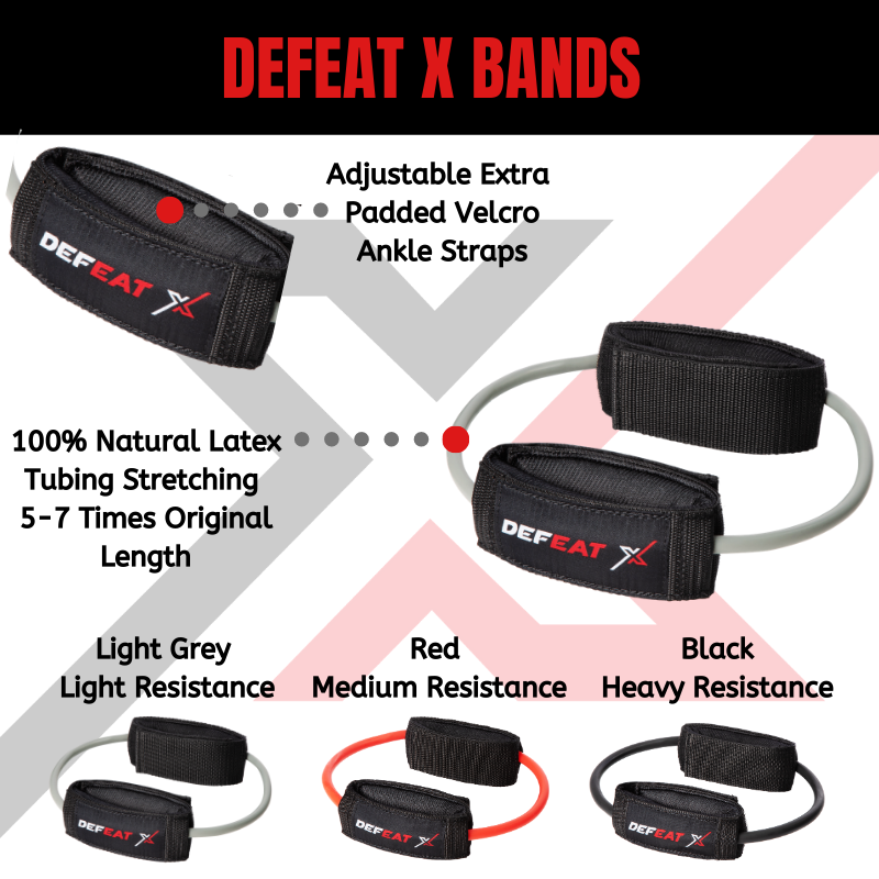 DEFEAT X BANDS (SINGLE) Light/Medium/Heavy